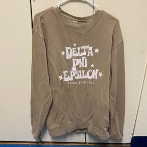 Delta Phi Epsilon Oversized Sweater